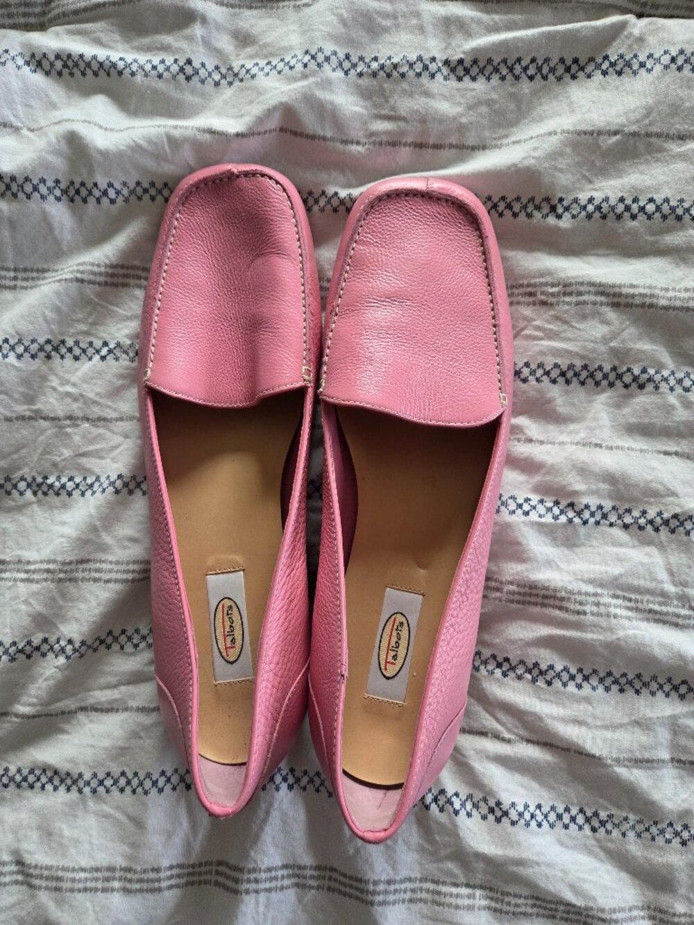 Talbots Pink Loafers